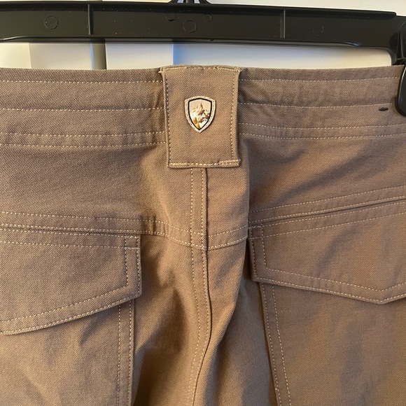 Kuhl Outdoor Cargo Hiking Pants Stretch Army Green RN# 108846 Women's Size 8 Reg - Picture 7 of 8